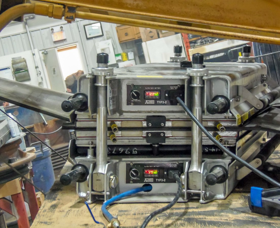 Hot splicing